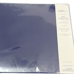 Scrapbook with Protective Sheets and  Scrapbook Sheets